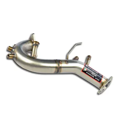 Downpipe nahrazující DPF s přírubami na senzory Supersprint 774211