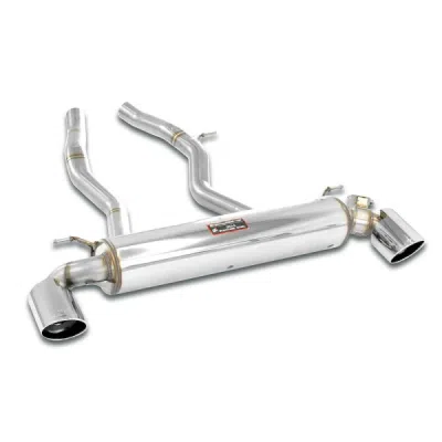 Zadní díl výfuku pravý ∅120 mm - levý ∅120 mm s klapkou Supersprint 525924