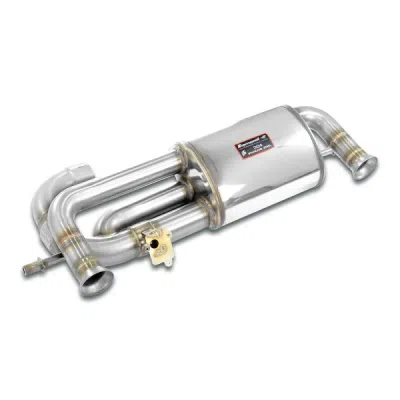 Rear exhaust "Sport" right - left with valve Supersprint 443154