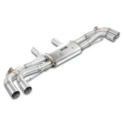 Rear exhaust right - left with valve Supersprint 529174