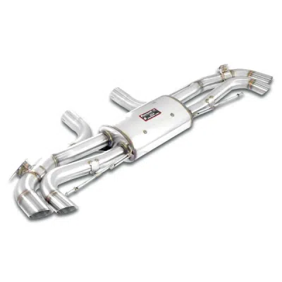 Rear exhaust right - left with valve Supersprint 529154