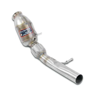 Downpipe levý s metalickým katalyzátorem 200 CPSI Supersprint 756841