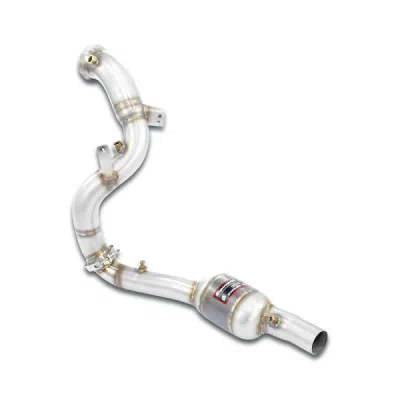 Downpipe levý s metalickým katalyzátorem (nahrazuje pre-kat) Supersprint 724881