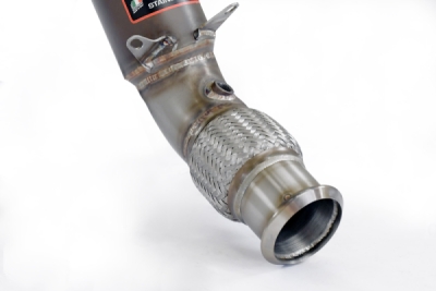 Downpipe kit + Metallic catalytic 200CPSI Supersprint 047341