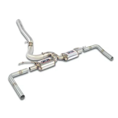 Rear exhaust Right - Left "Racing" Supersprint 048464
