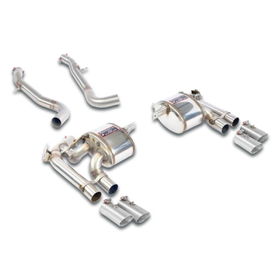 Rear Exhaust(For Stock end tips)With E.E.C. approval Supersprint 525360