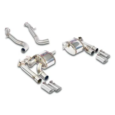Rear Exhaust(For Stock end tips)With E.E.C. approval Supersprint 525360