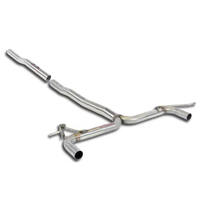 Rear pipe "Y-Pipe" Right - Left(Muffler delete) Supersprint 832694