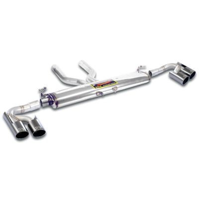Rear exhaust Right - Left OO100 "Gun Metal Grey" Supersprint 245836