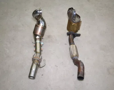 Turbo downpipe + Metalický katalyzátor Supersprint 756321