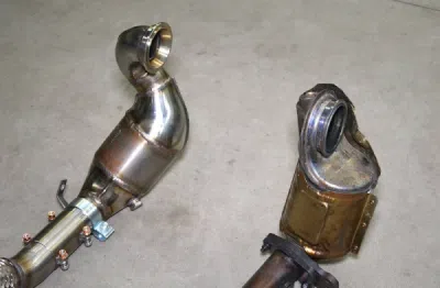 Turbo downpipe + Metalický katalyzátor Supersprint 756321