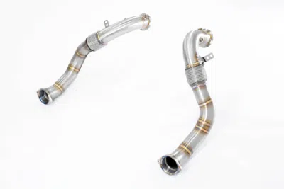 Turbo downpipe kit, pravá-levá (nahrazuje první a druhý katalyzátor) (třetí katalyzátor zůstává zachován) Supersprint 528111