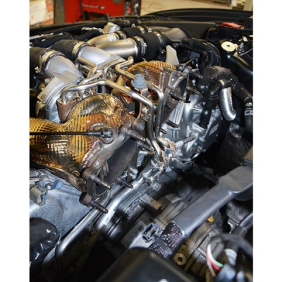 Levý downpipe s metalickým katalyzátorem Supersprint 771341