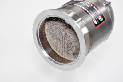 Downpipe s kovovým katalyzátorem – pravá – pro vozy s levostranným i pravostranným řízením Supersprint 777921