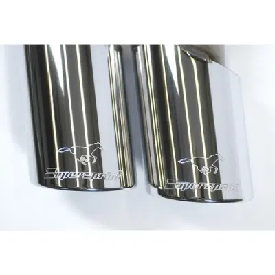 Spojovací trubka + zadní trubka ∅80 mm (odstranění tlumiče) Supersprint 987516