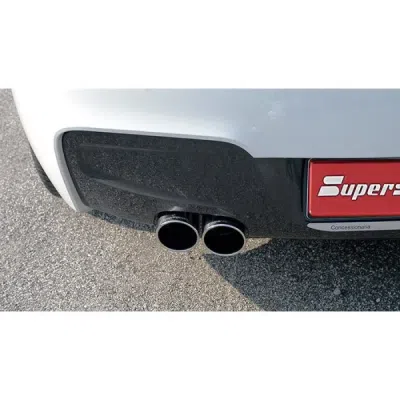 Spojovací trubka + zadní trubka ∅80 mm (odstranění tlumiče) Supersprint 987516