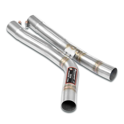 Výfuková sada „Sound Plus J-Pipe“ (hlubší tón) (originální primární katalyzátory a zadní díl výfuku zůstávají zachovány) Supersprint 527380