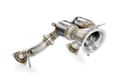 Downpipe s metalickým katalyzátorem, pravá-levá (pro vozy s levostranným i pravostranným řízením) Supersprint 861221