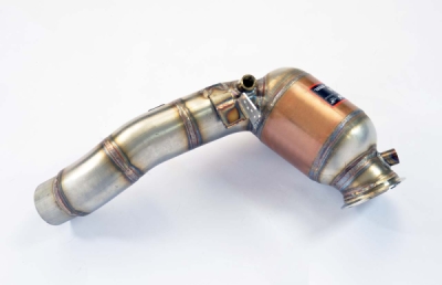 Turbo downpipe kit + metalický katalyzátor pravý Supersprint 986721