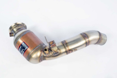 Turbo downpipe kit + metalický katalyzátor pravý Supersprint 986721