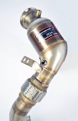 Turbo downpipe kit + metalický katalyzátor levý Supersprint 986741
