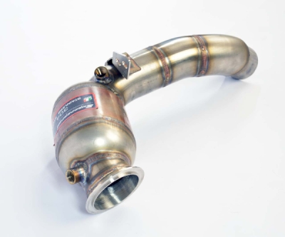 Turbo downpipe kit + metalický katalyzátor levý Supersprint 986741