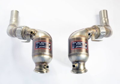 Turbo downpipe kit + metalický katalyzátor levý Supersprint 986741