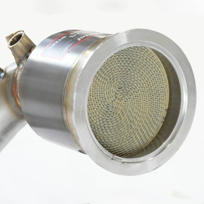Downpipe Right with Metallic catalytic converter(Left Hand Drive / Right Hand Drive) Supersprint 778761