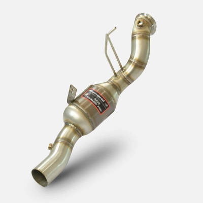 Downpipe pravý + kovový katalyzátor Supersprint 451121