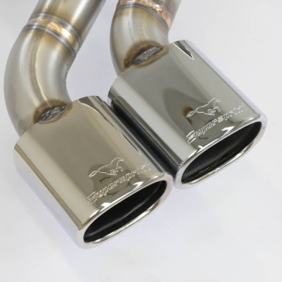 Centre + rear exhaust 95x75 "S-Bend" Supersprint 841228