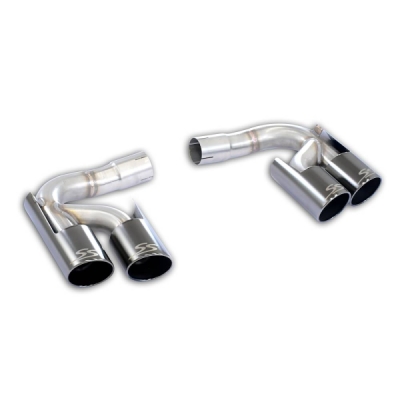Rear exhaust Right - Left "Racing" OO100 "Gun Metal Grey" Supersprint 245846