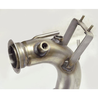 Downpipe - nahrazuje filtr sazí - se záslepkami pro čidla tlaku a O² Supersprint 888611