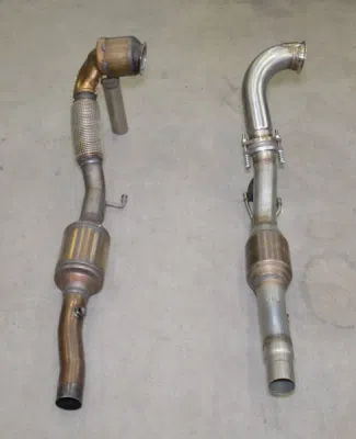 Turbo downpipe kit + Metalický katalyzátor 100 CPSI Supersprint 774721