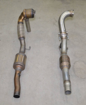 Turbo downpipe kit + Metalický katalyzátor 200 CPSI Supersprint 774741