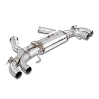 Axle Back Package, Race Tips Supersprint 526220