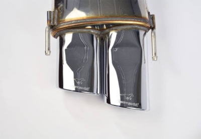 Zadní díl výfuku levý 120x80 mm Supersprint 755037