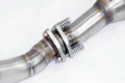 Levý downpipe s metalickým katalyzátorem Supersprint 762041