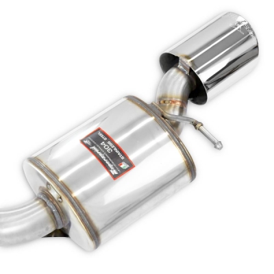 Rear exhaust Left "Racing" 150x105 Supersprint 767365
