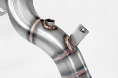 Downpipe kit pravý + levý (nahrazuje katalyzátor + OPF) s přírubami pro senzory Supersprint 725311