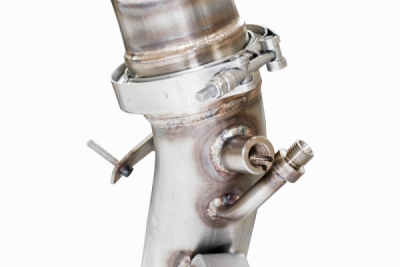 Downpipe kit pravý + levý (nahrazuje katalyzátor + OPF) s přírubami pro senzory Supersprint 725311