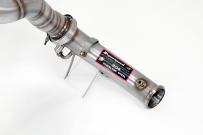 Downpipe kit pravý + levý (nahrazuje katalyzátor + OPF) s přírubami pro senzory Supersprint 725311