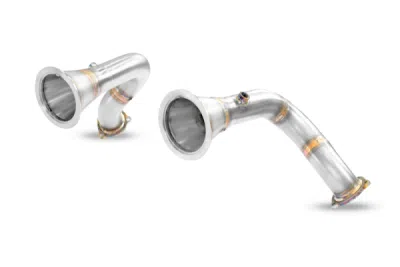 Downpipe kit pravý + levý (nahrazuje katalyzátor) Supersprint 249511