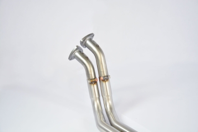 Front exhaust - resonated "floor pedals" Supersprint 010602