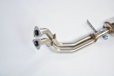 Front exhaust - resonated "floor pedals" Supersprint 010602