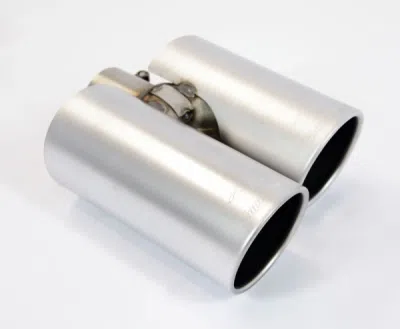 Sada koncovek výfuku "Satin", pravá ∅90 mm - levá ∅90 mm Supersprint 986656
