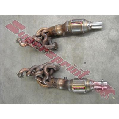 Downpipe s metalickým katalyzátorem WRC (instalace svařením na originální výfukové svody) Supersprint 789321