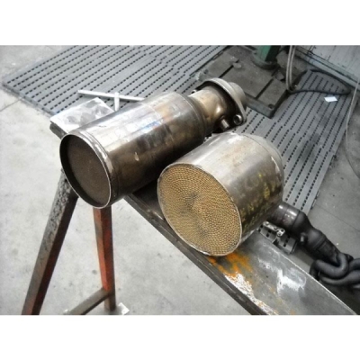 Downpipe s metalickým katalyzátorem WRC (instalace svařením na originální výfukové svody) Supersprint 789321