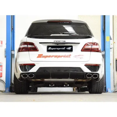 Sada koncovek výfuku, pravá 120x80 mm - levá 120x80 mm Supersprint 849427