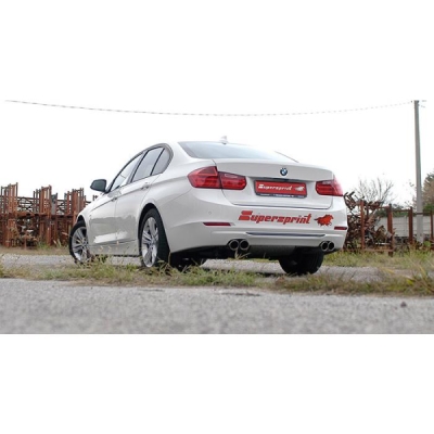 Zadní díl výfuku pravý∅80 mm – levý∅80 mm Supersprint 987906