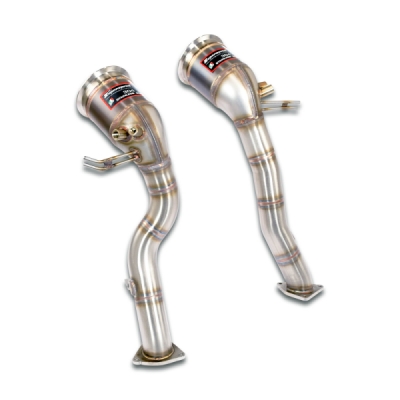 Downpipe + metalický katalyzátor, pravá – levá (odstraňuje OPF) - pro vozy s levostranným i pravostranným řízením) Supersprint 249921